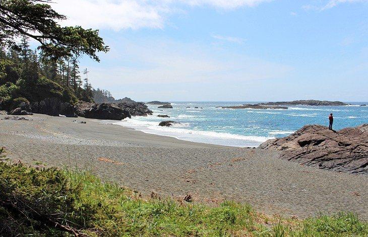 Vista desde el campamento en Wya Point Campground