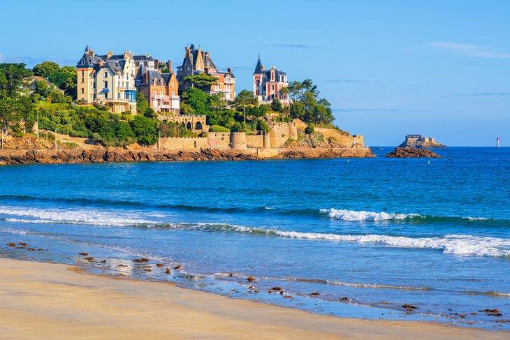 Station balnéaire de Dinard en Bretagne