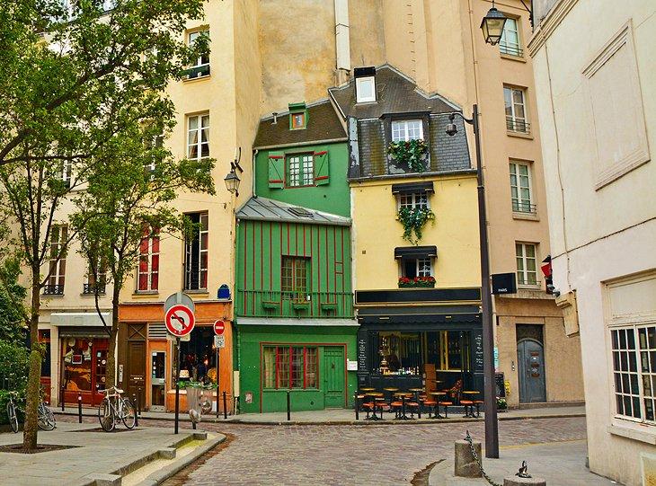 Vieux quartier à Paris