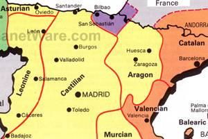 Áreas lingüísticas de España