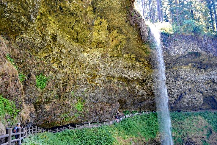 Cascada Sur, Parque Estatal Silver Falls