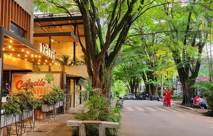 Café Velvet en la Carrera 37 en El Poblado