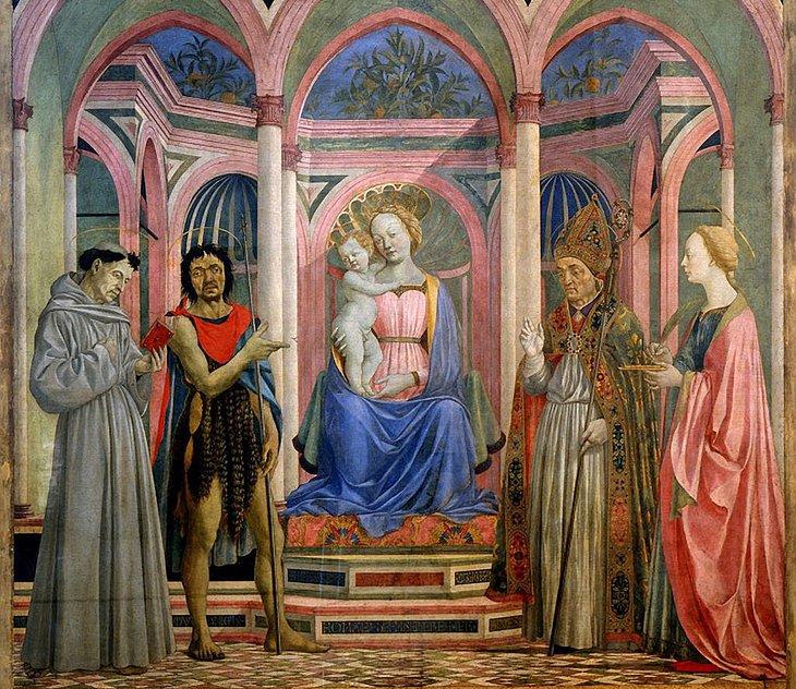 Virgen y Niño de Domenico Veneziano