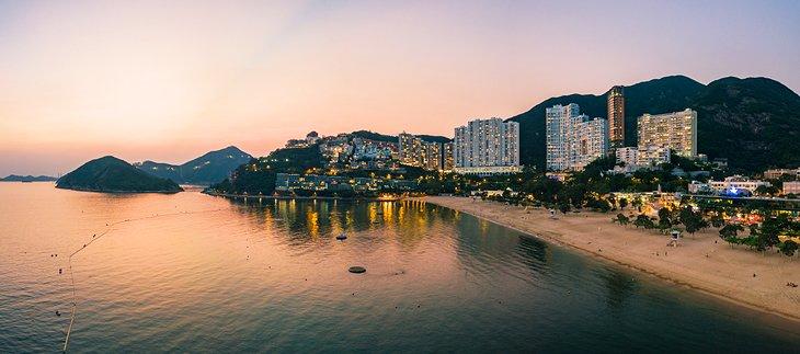 Vista nocturna de Repulse Bay