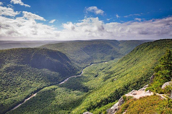Vue depuis le sentier Franey