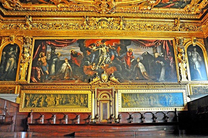 Salle du Collegio et Salle du Sénat