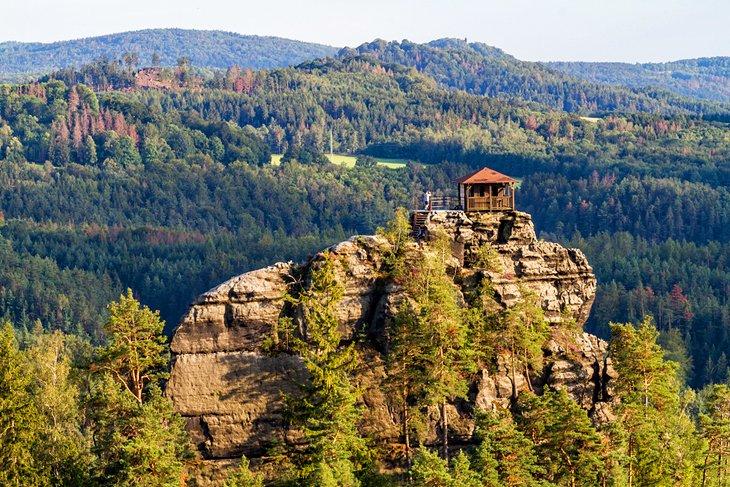 Mirador de Mary en el Parque Nacional de Suiza Bohemia