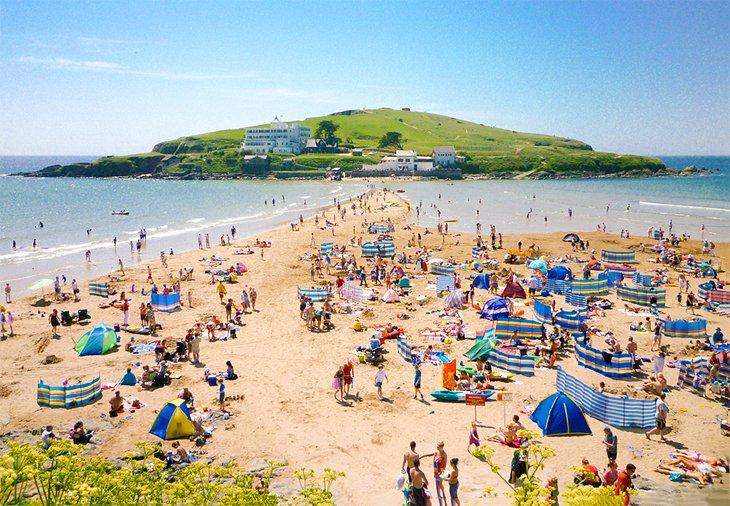 Playa de Bigbury-on-Sea