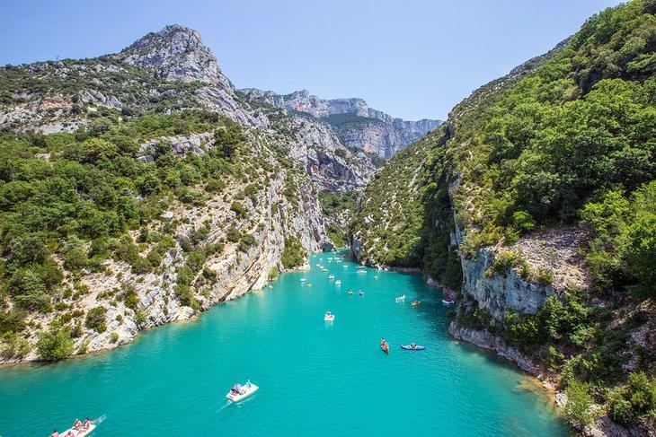 Lago de Sainte-Croix y Les Gorges du Verdon