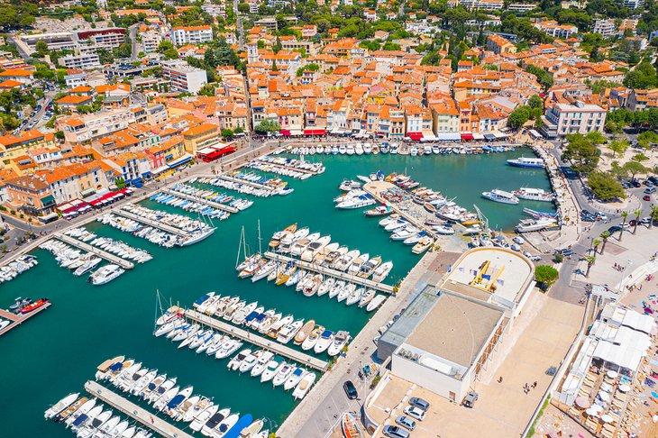 Vista aérea de Cassis