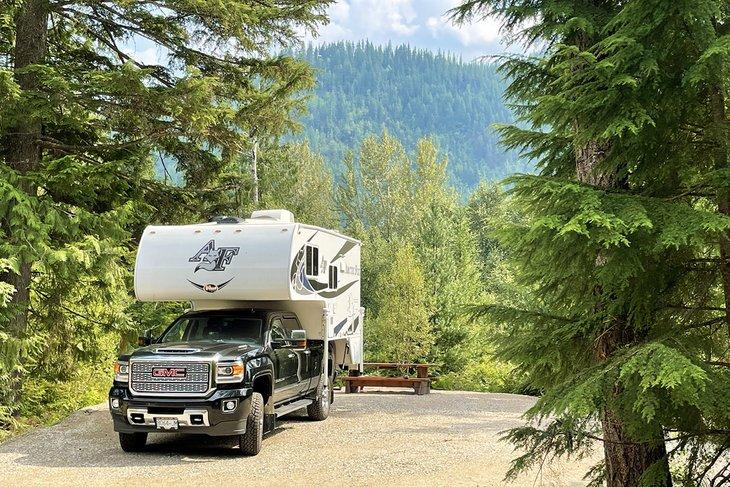 Camping en Boulder Mountain Resort