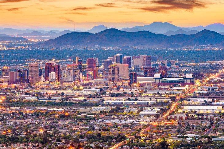 Phoenix al anochecer