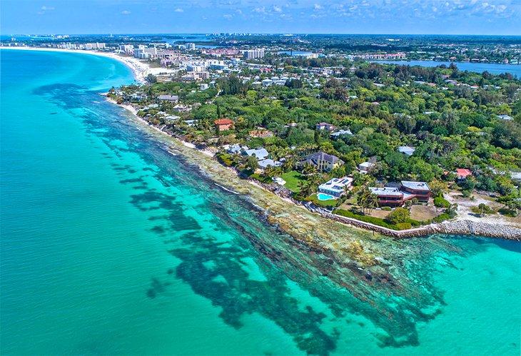 Vista aérea de Siesta Key