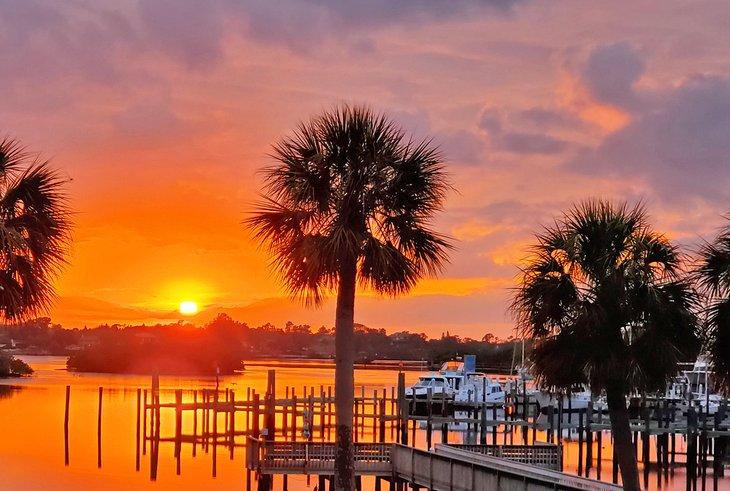 Atardecer en Tarpon Springs, FL
