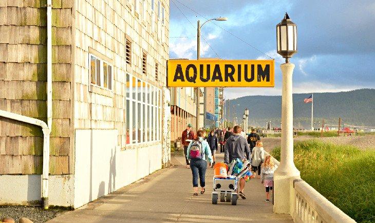 Promenade de Seaside et Aquarium de Seaside