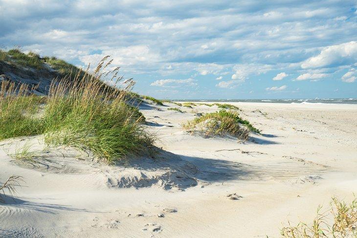 Dunas de arena en los Outer Banks