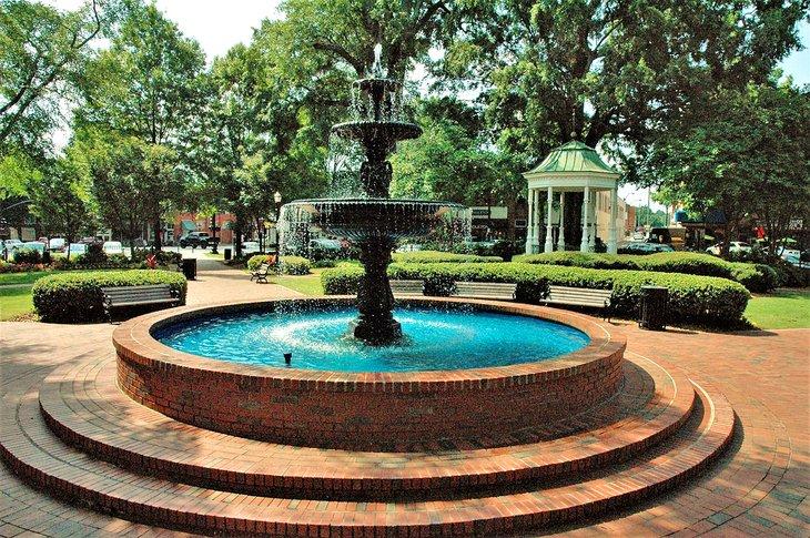 Brunnen im Marietta Village Green
