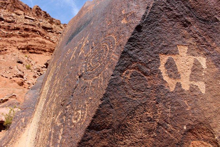 Petroglyphs de Little Black Mountain