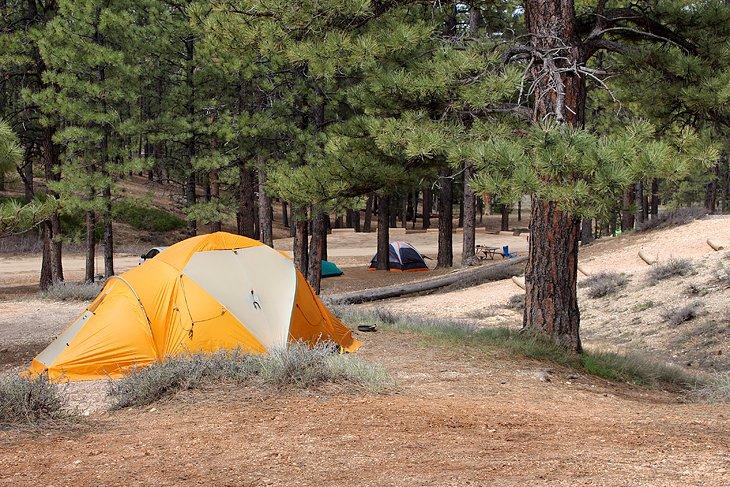 Campamento Norte del Parque Nacional Bryce
