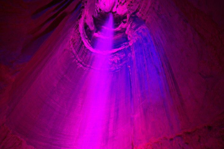 Cascadas Ruby en Lookout Mountain