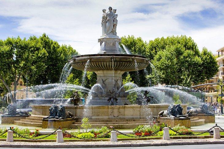 Fontaine à Aix-en-Provence