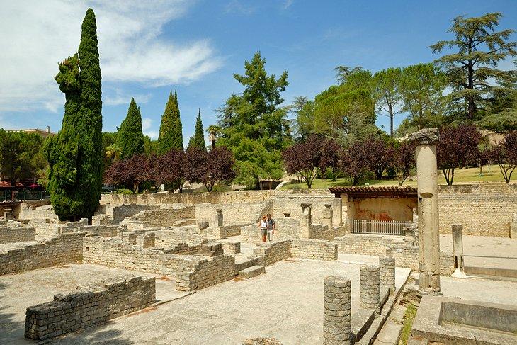 Ruines archéologiques à Vaison-la-Romaine