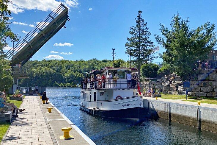 Bateau de croisière des lacs Muskoka