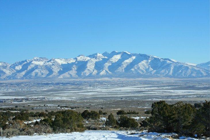 Vue des montagnes Ruby