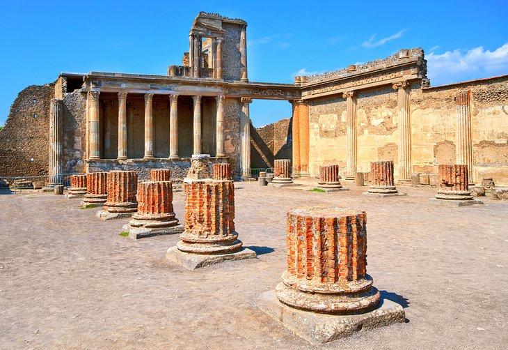 Ruinas en Pompeya