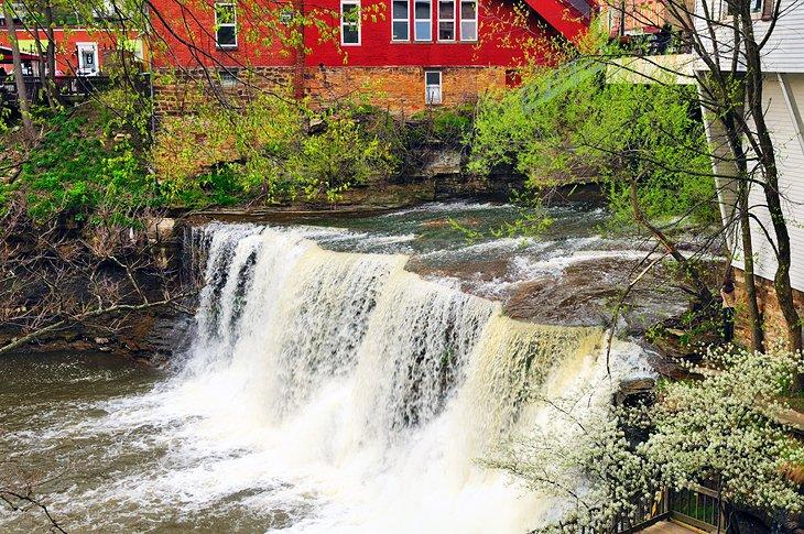 Cascadas en Chagrin, Ohio