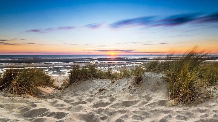 Atardecer sobre las Dunas de Sleeping Bear