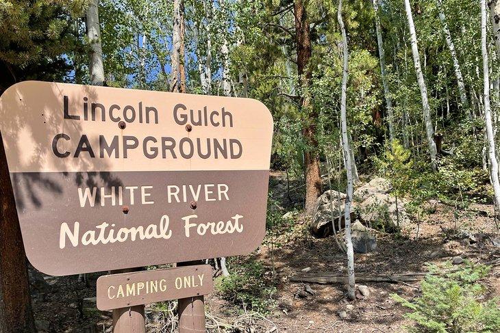 Camping Lincoln Gulch