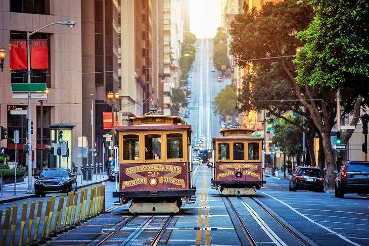 Funiculaires à San Francisco