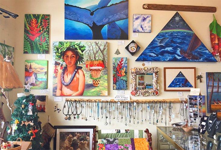 Una tienda en Molokai que vende productos locales