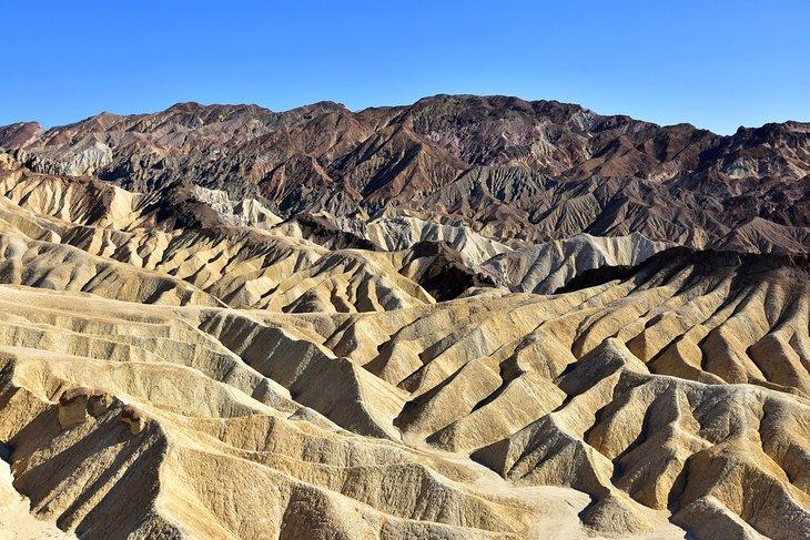 Zabriskie Point en el Valle de la Muerte