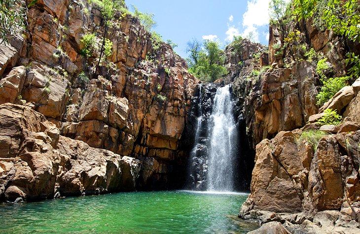 Wasserfall im Katherine Gorge