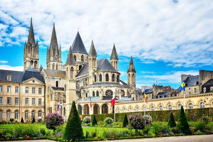 Abbaye aux Hommes in Reims, Champagne, Frankreich