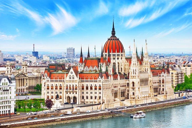 Edificio del Parlamento Húngaro en Budapest