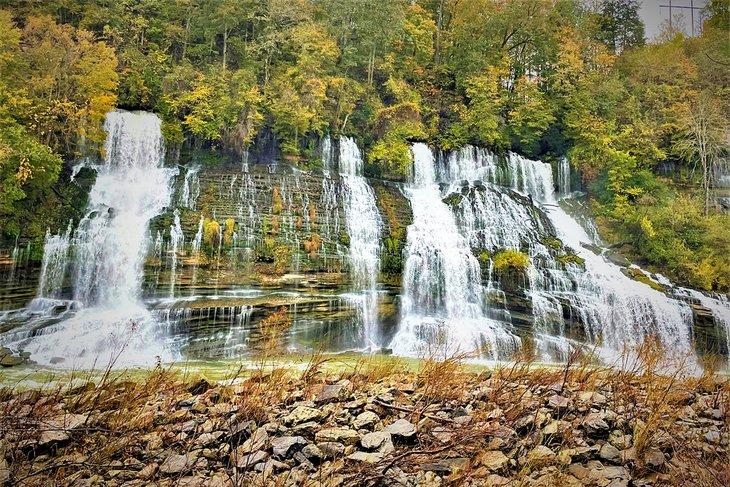 Cascadas en Rock Island State Park