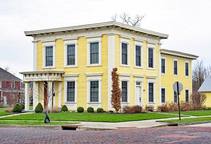 Ancienne maison dans un quartier historique de Dayton