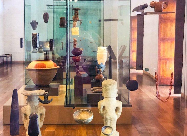 Ausstellungsraum, Casa del Alabado Museum, Quito