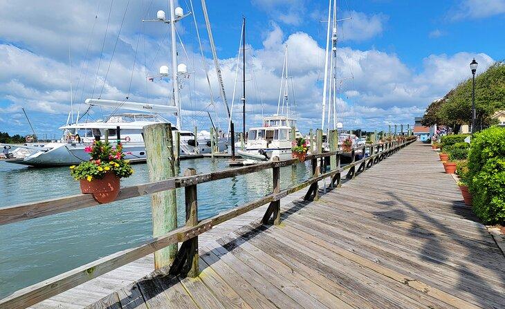 Frente al mar en Beaufort, Carolina del Norte