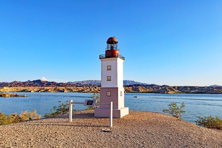 Leuchtturm auf Lake Havasu