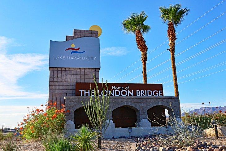 Cartel de Lake Havasu City