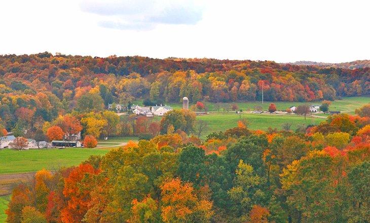 Herbstfarben auf der Malabar Farm