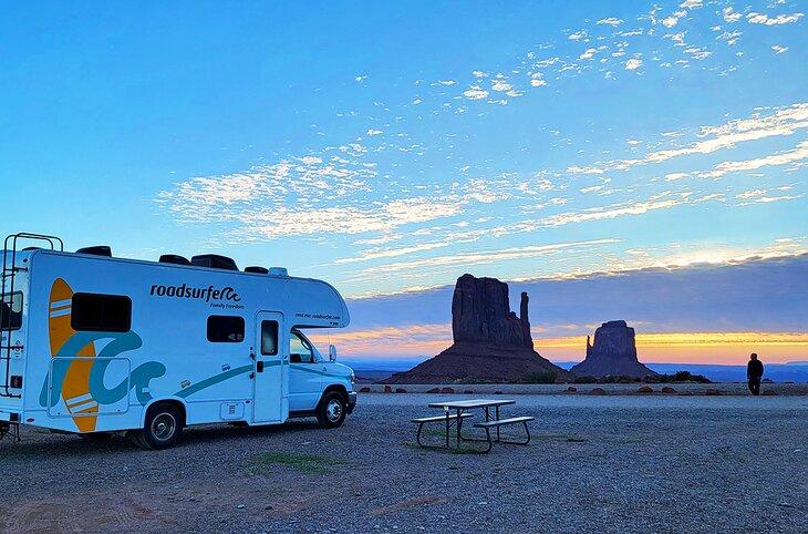 Amanecer en The View Campground