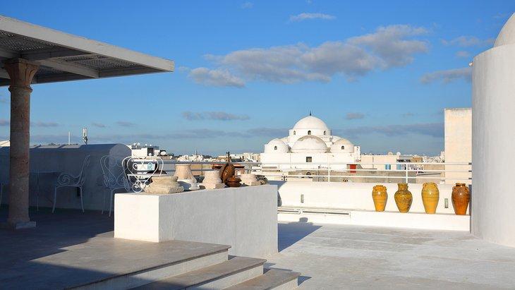 Vista a la Mezquita de Sidi Mahrez