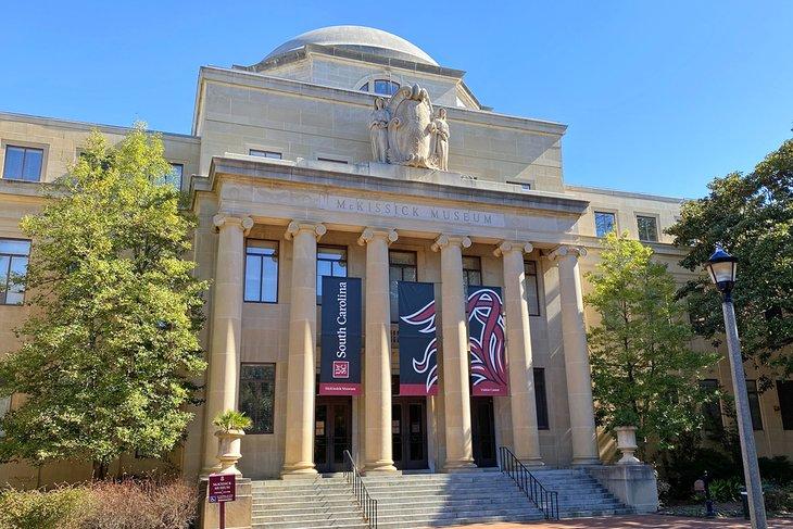 Museo McKissick en el Centro de Visitantes de la Universidad de Carolina del Sur
