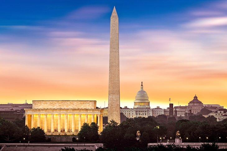 Amanecer en Washington, D.C.
