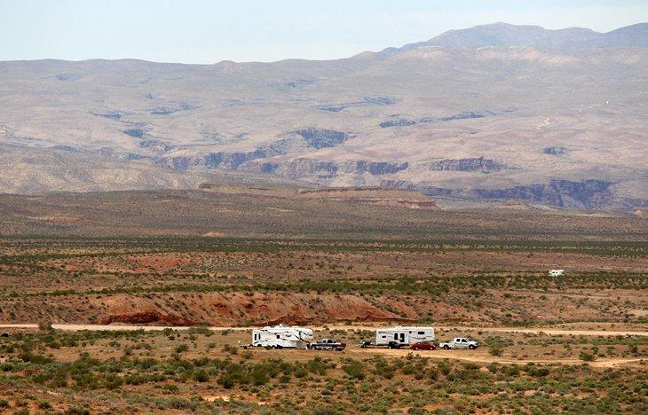 Camping BLM: Sitios Dispersos alrededor de St. George